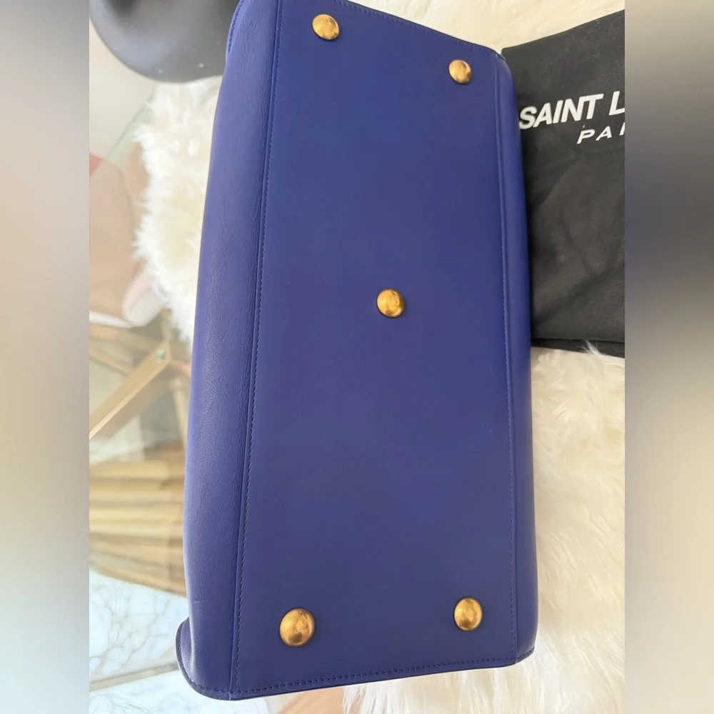 SAINT LAURENT CHYC Cabas Y Logo HANDBAG by I - Picture 4 of 12